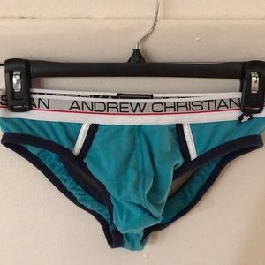 Andrew Christian “Show-It” Turquoise Brief